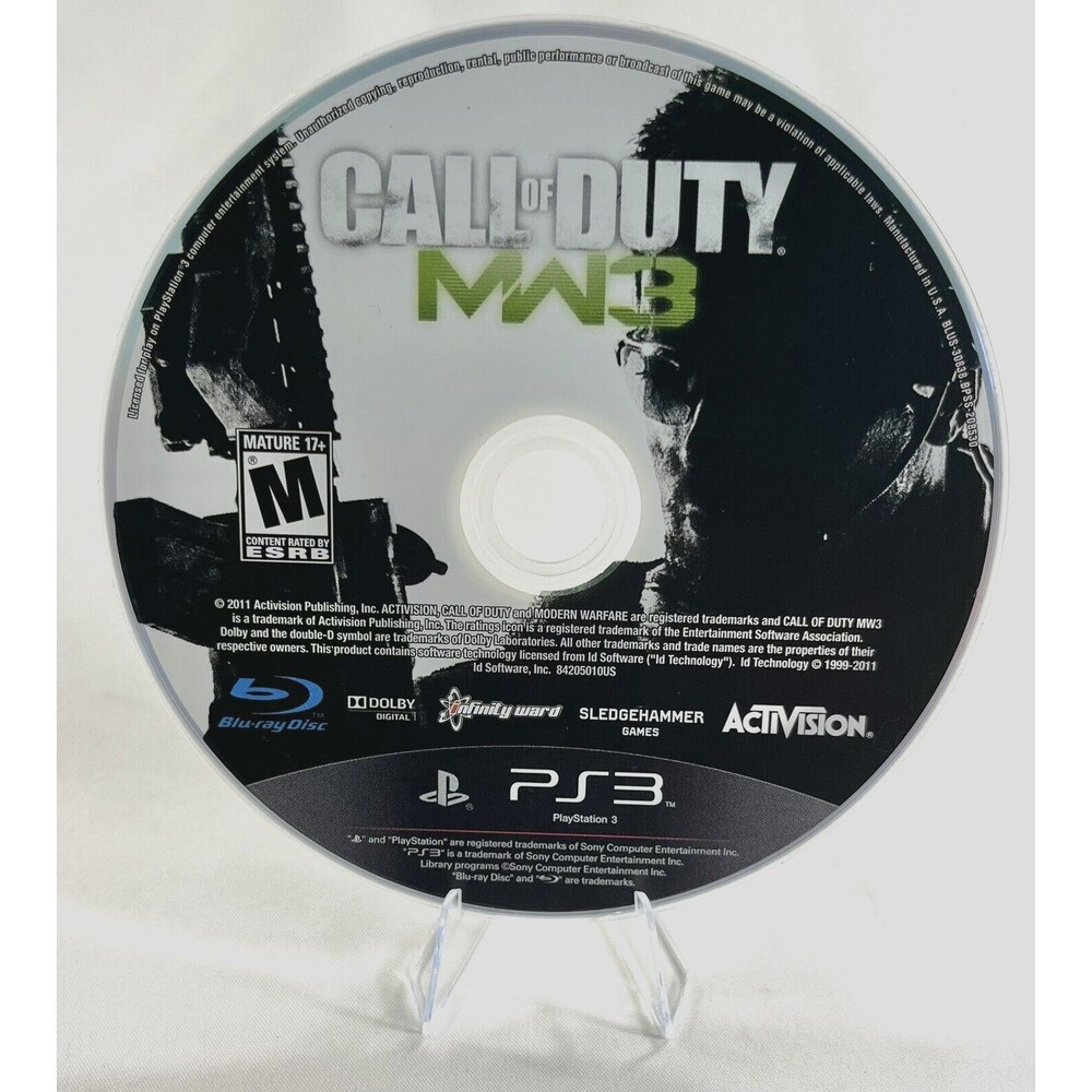 Call of Duty: Modern Warfare 3 PlayStation 3 PS3 Video Game Disc Only Tested